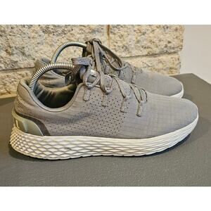 NOBULL Ripstop Sneakers Trainers, Gray, Womens Sz 9.5, Mens Sz 8